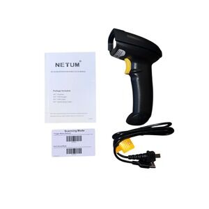 Netum NT-1228BL 2D Handheld Barcode Scanner Black